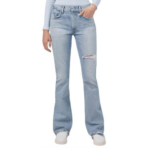 NEW CITIZENS OF HUMANITY EMANNUELLE CELESTINE DISTRESSED BOOTCUT JEANS 28